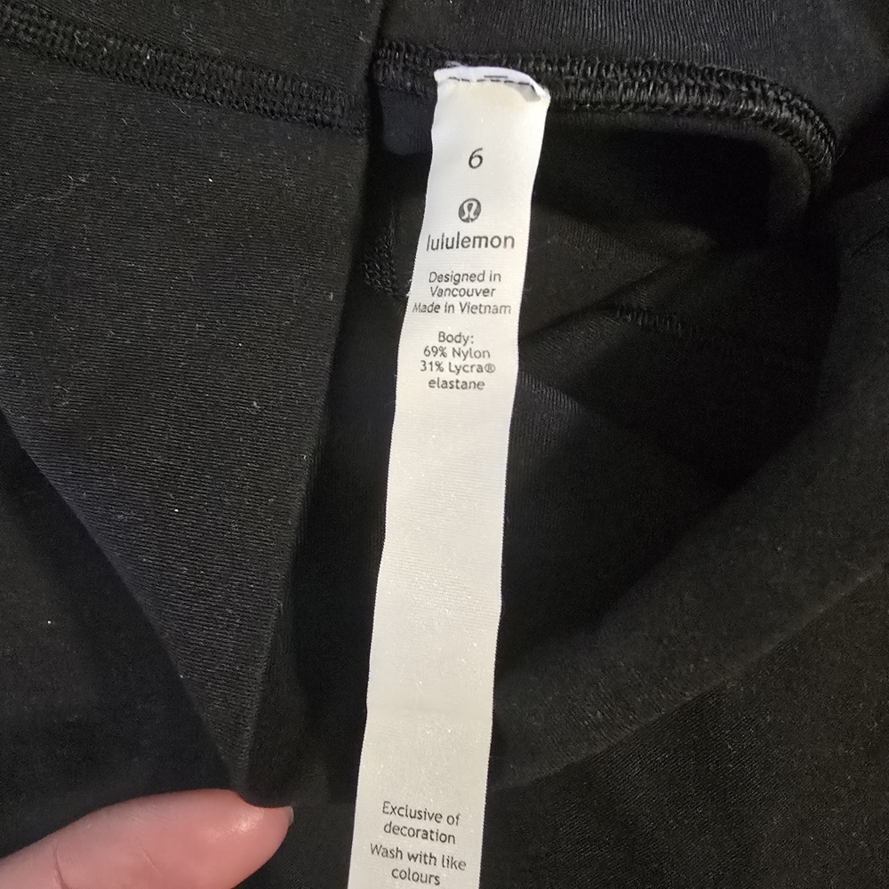 Lululemon Athletica Black Leggings‎ - Picture 5 of 6